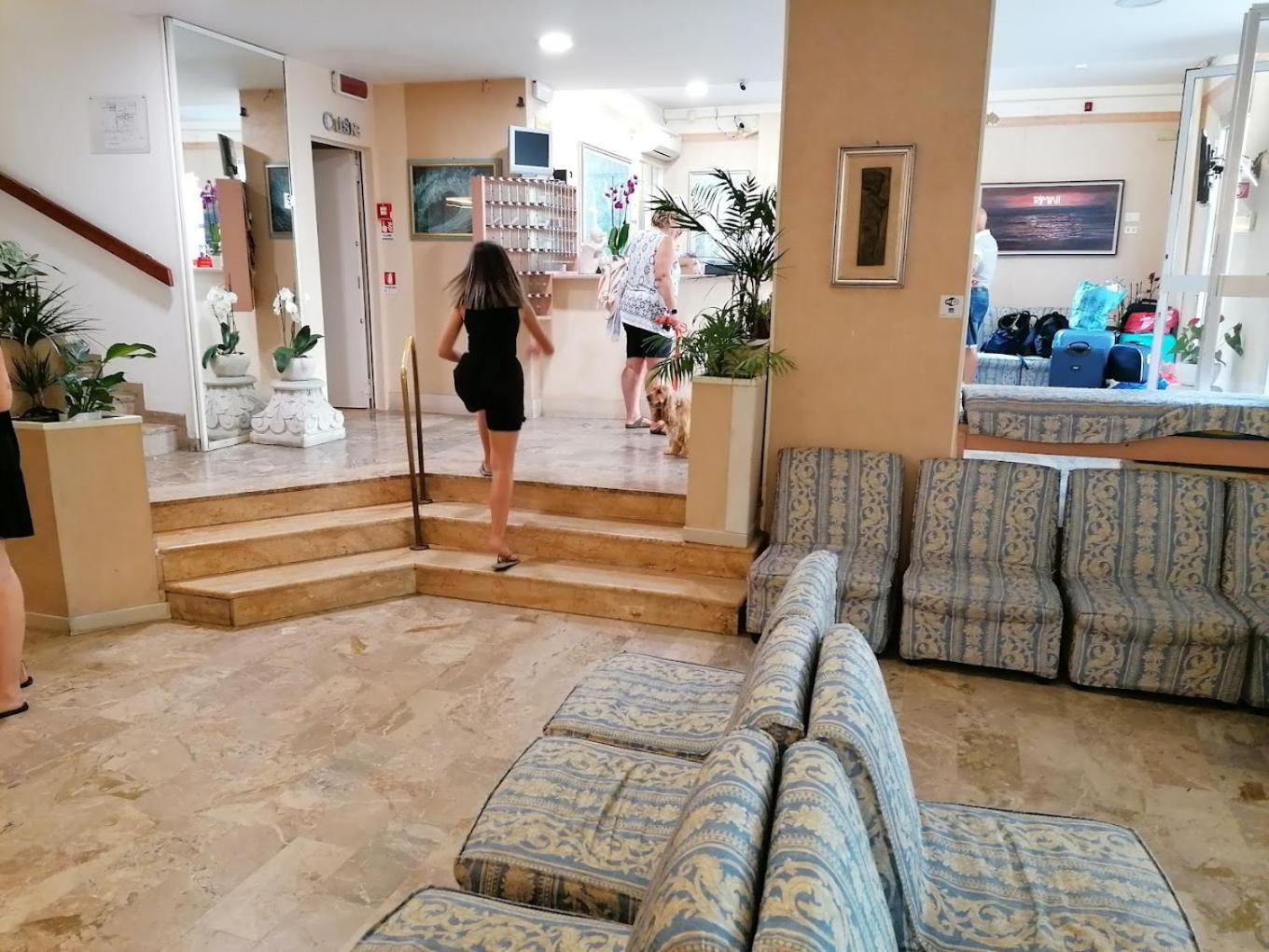 Hotel Dell'Angelo Rimini Exterior foto