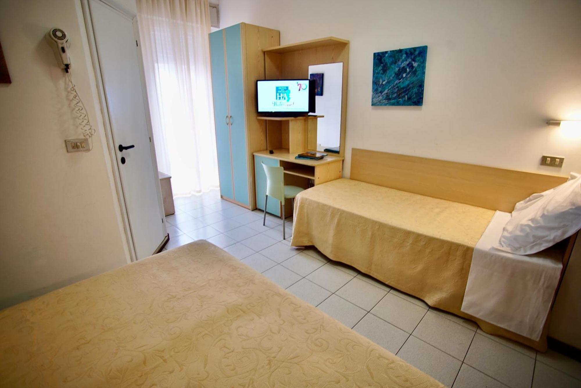Hotel Dell'Angelo Rimini Exterior foto